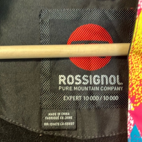 Rossignol Pink Ski Snow Hooded Expert 10000 Jacket - Picture 5 of 8